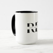 "Reel Bodiez" Tasse (Vorderseite Links)