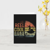 Reel Cool Baba Angelgeschenke Baba Geburtstag Vint Karte (Gelbe Blume)