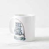 Reel Cool Dad Kaffeetasse (Vorderseite Links)