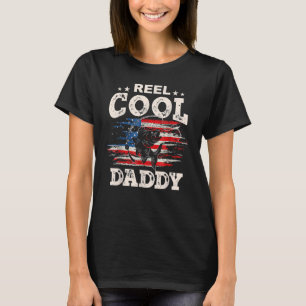 Reel Cool Daddy Fisherman Grandpa Vatertag Fis T-Shirt