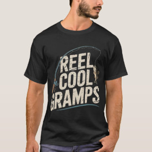 Reel Cool Gramps vintage lustige Angelrute Geschen T-Shirt