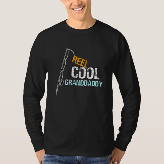 Reel Cool Granddaddy Geschenke von Grandtochter Gr T-Shirt (Vorderseite)