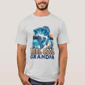 Reel Cool Grandpa Fisherman grandpa T-Shirt (Vorderseite)