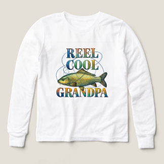 Reel Cool Grandpa – Vintage Fishing Grandpa Graphi