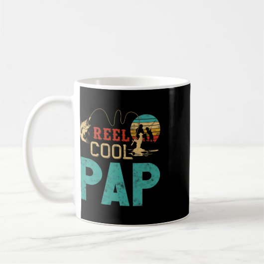 Reel Cool Pap Fishing Father’s Day Gift For Fisher Kaffeetasse (Links)