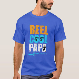 Reel cool Papa Fischen Vater T-Shirt