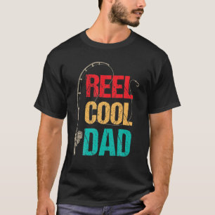 Reel Cool Papa Fishing Vater Vatertag Fischer T-Shirt