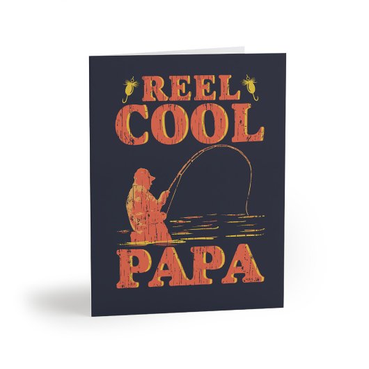 Reel Cool Papa Vatertag Karte