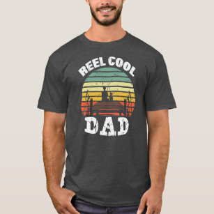 Reel Cool Vater Fisherman Daddy Vatertag T-Shirt