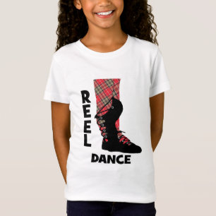 Reel Dance Scottish Country Dance Themed T-Shirt