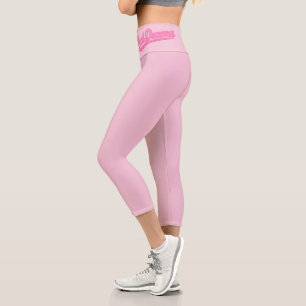 Reel Drama Doll Pink Chicks Who Fish Fishing Boat Capri Leggings