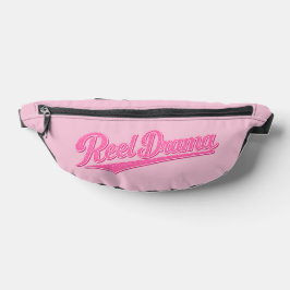 Reel Drama Puppe Rosa Chicks Who Fish Lustige Ange Bauchtasche