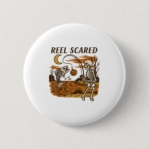 Reel erschreckt Halloween Fishing Funny Skeleton F Button