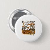 Reel erschreckt Halloween Fishing Funny Skeleton F Button (Vorne & Hinten)
