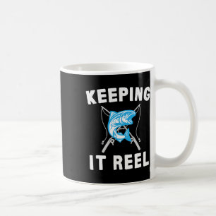 Reel Fishing beibehalten Kaffeetasse