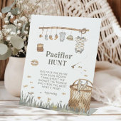 Reel Fun Fishing Schnuller Jagd Kinderdusche Schil Sockelschild