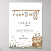 Reel Fun Fishing Schnuller Jagen Kinderduschplakat Poster (Vorne)