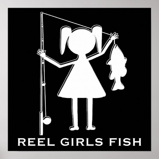 REEL GIRLS FISH - POSTER (Vorne)