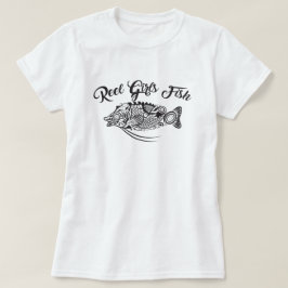 Reel Girls Fish Women's 3/4 Sleeve Raglan T-Shirt