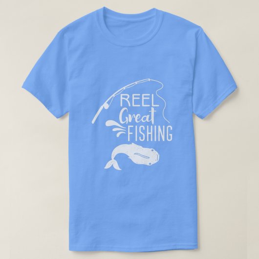 Reel Great Fishing T-Shirt (Design vorne)