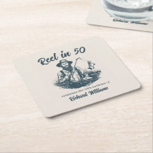 Reel in 50 Vintagen Fisherman am 50. Geburtstag de