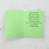 Reel in the Joy Birthday Greeting Karte (Innenseite)