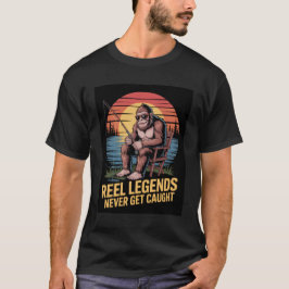 Reel Legends werden nie abgefangen T - Shirt