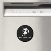 REEL MÄDCHEN FISH! MAGNET (In Situ (Geschirrspüler))