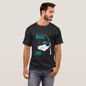 Reel Papa Fishing Vater T-Shirt (Vorne ganz)