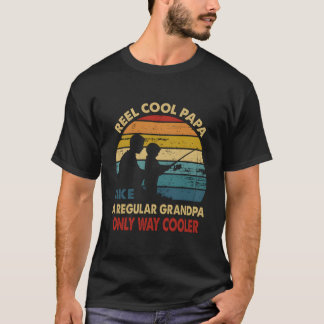 Reel Papa wie normaler Opa nur Weg Er T-Shirt