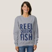 Reel Queens Fish – Women’s Sweatshirt (Vorne ganz)