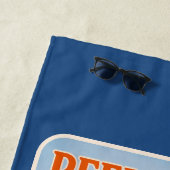 Reel Snack Retro Pin-Up Red Snapper Fishing Boater Strandtuch (Beispiel)