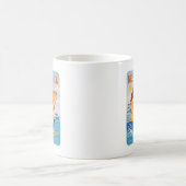 Reel Snack Retro Pin-Up Roter Schnapper Angelbootf Kaffeetasse (Mittel)