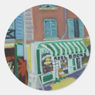 REELBOOKS - FONTAINEBLEAU FRANKREICH RUNDER AUFKLEBER