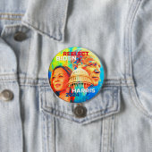 Reelect Biden Harris 2024 Button (Beispiel)