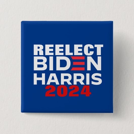Reelect Biden Harris 2024 Button (Vorderseite)