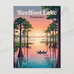 Reelfoot Lake Tennessee Postkarte