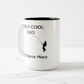 "REELY Cool Vater" Anpassbare Tasse (Vorderseite Links)