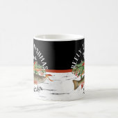 Reely Fishing Fishmas Fischen Weihnachten Kaffeetasse (Mittel)