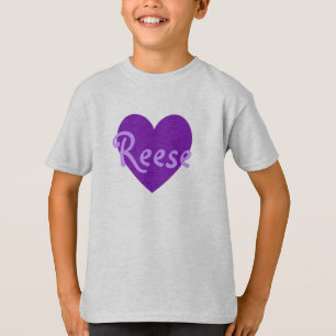 Reese in Lila T-Shirt