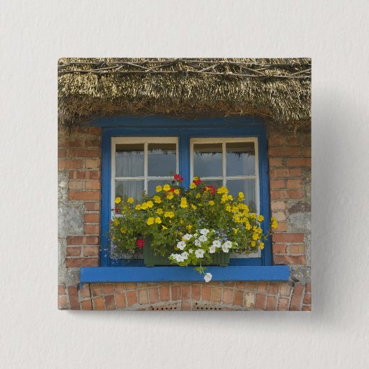 Reetgedecktes Cottage, Adare, County Limerick, Button (Vorderseite)