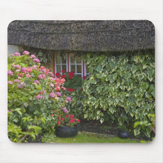 Reetgedecktes Cottage, Adare, County Limerick, Mousepad (Vorne)