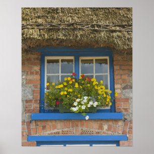 Reetgedecktes Cottage, Adare, County Limerick, Poster