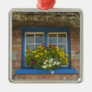 Reetgedecktes Cottage, Adare, County Limerick, Silbernes Ornament