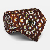 Reeve Fasant Brown Feather Design-Krawatte Krawatte (Gerollt)