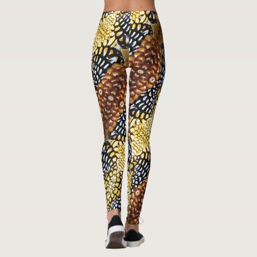 Reeve Fasant Feather Leggings - Design 2 (Rückseite)
