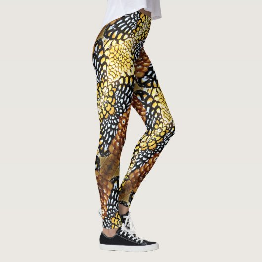 Reeve Fasant Feather Leggings - Design 2 (Rechts)