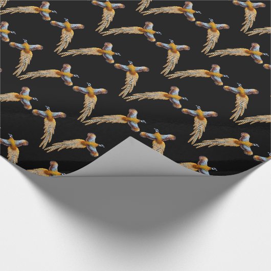 Reeves-Fasan-Packpapier Geschenkpapier (Ecke)