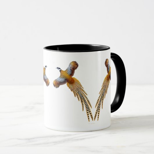 Reeves-Fasan-Wecker-Tasse Tasse (VorderseiteRechts)