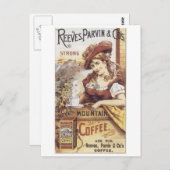 Reeves Parvin Strong Coffee Postkarte (Vorne/Hinten)